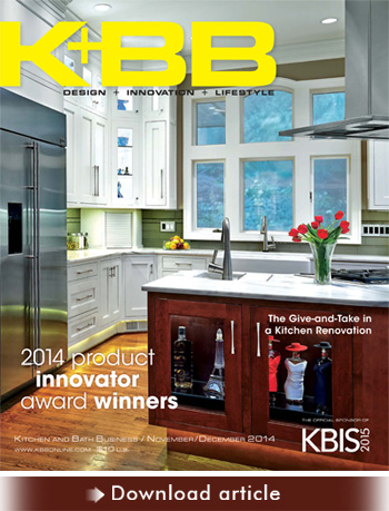 PR Outreach - Grabill Kitchen on Cover of Kitchen & Bath Business Magazine