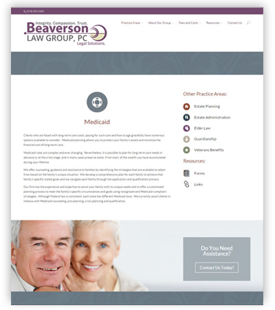 Beaverson Law Group - Medicaid Page