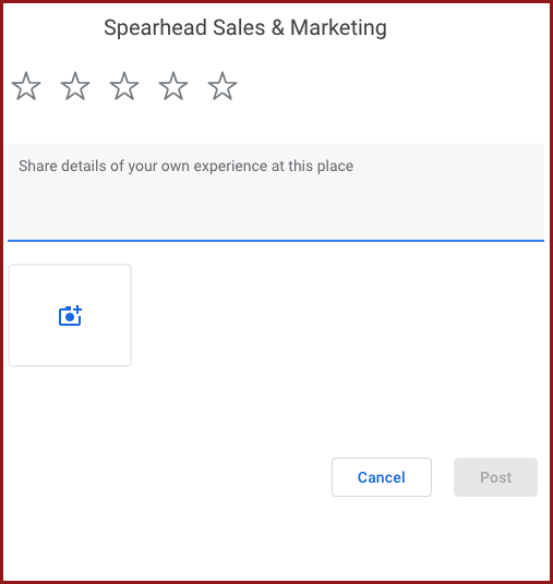 Spearhead Sales & Marketing | Google PPC Ad | Google Review 5 Start Rating