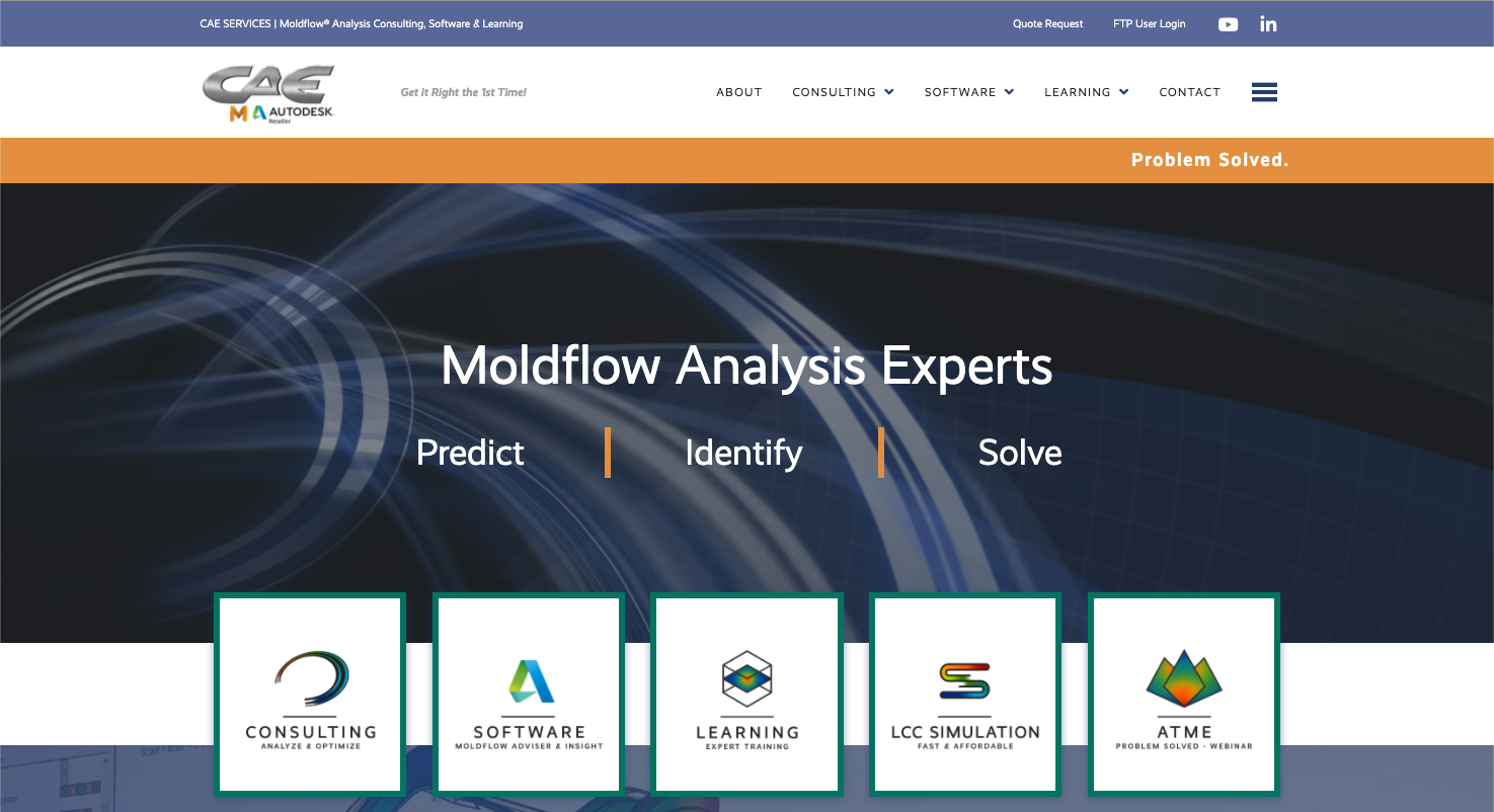 CAE Services | Moldflow Analysis Experts | Google PPC