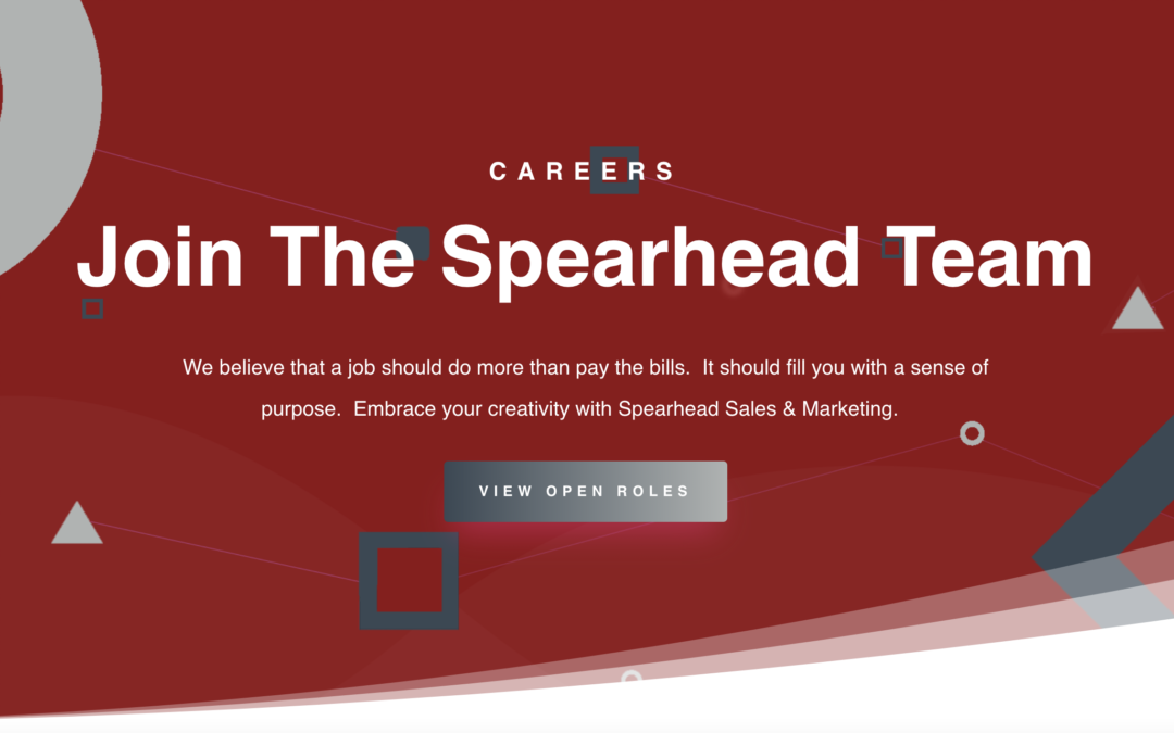 Spearhead Hiring for Business Development Specialist