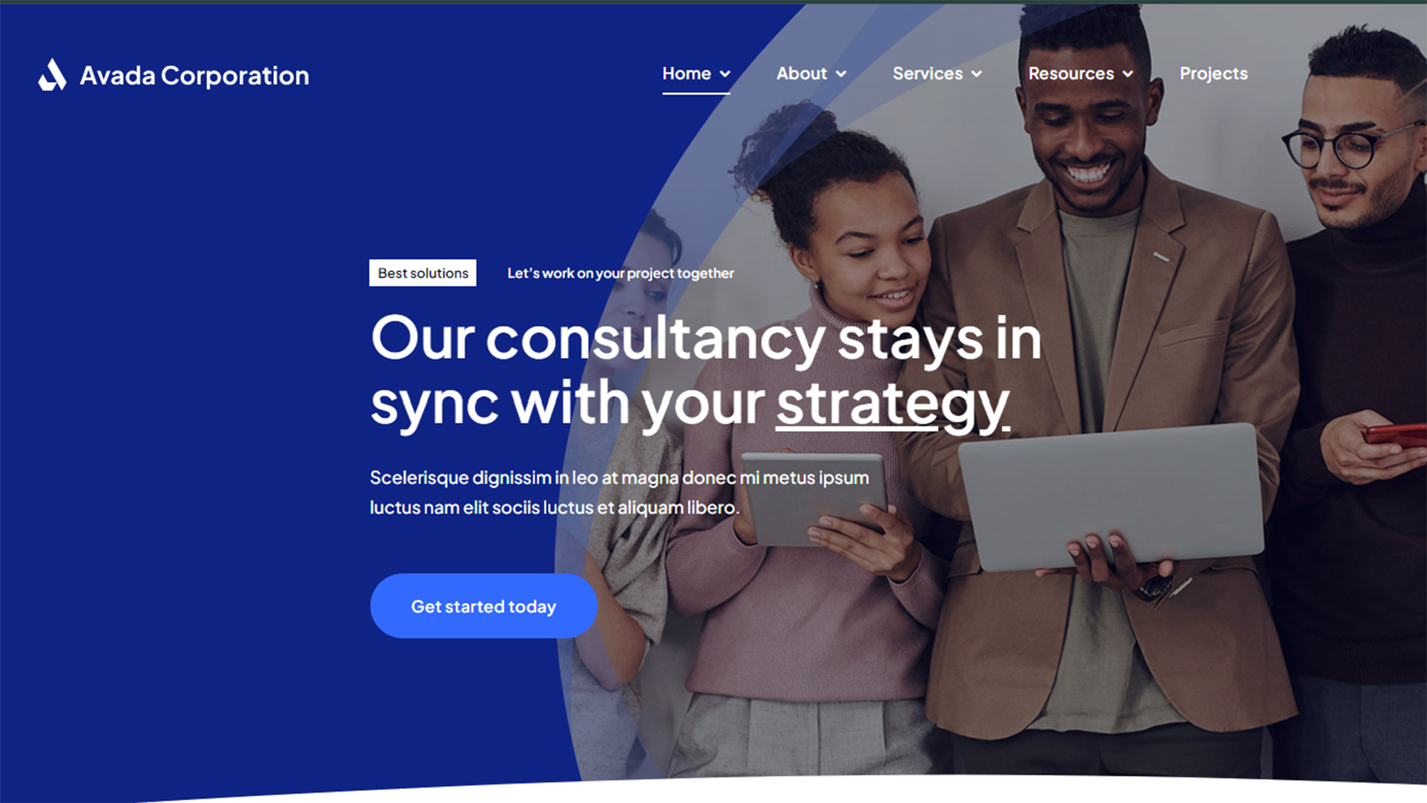 Website Theme | Avada | Corporation